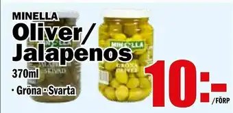Matdax Oliver/ Jalapenos erbjuda