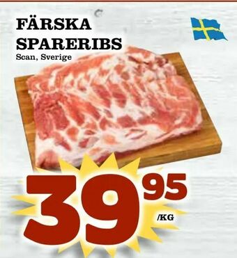 Matvärlden Tensta Färska spareribs erbjuda