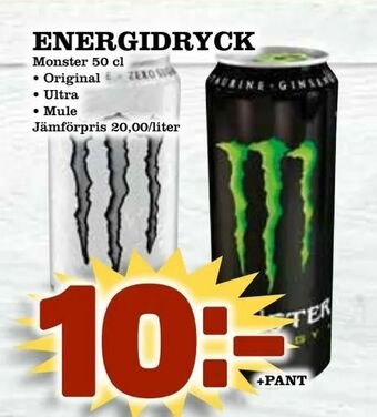 Matvärlden Tensta Energidryck erbjuda
