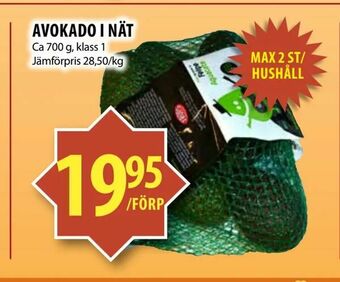 Matvärlden Tensta Avokado i nät erbjuda