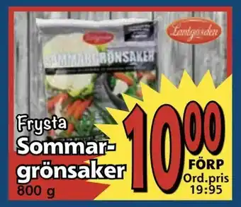 Supergrossen Sommar grönsaker erbjuda