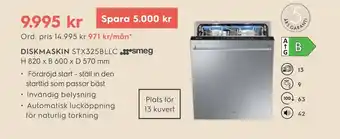 Electrolux Home Diskmaskin erbjuda