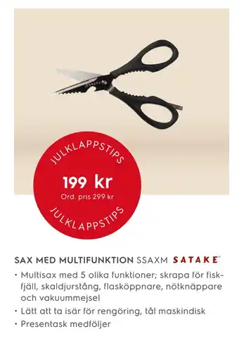 Electrolux Home Sax med multifunktion erbjuda