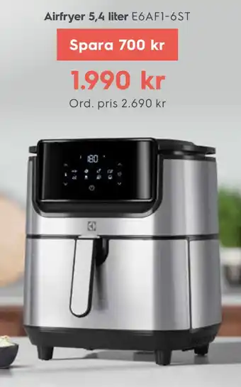 Electrolux Home Airfryer 5,4 liter erbjuda