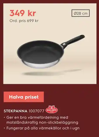 Electrolux Home Stekpanna erbjuda