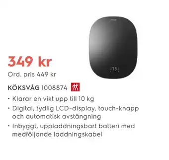 Electrolux Home Köksvåg erbjuda