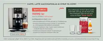 Electrolux Home Kaffemaskin j8 15471 jura erbjuda