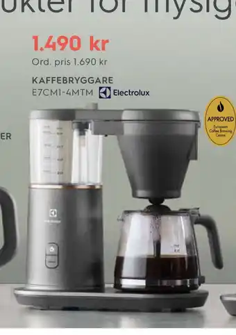 Electrolux Home Kaffebryggare erbjuda
