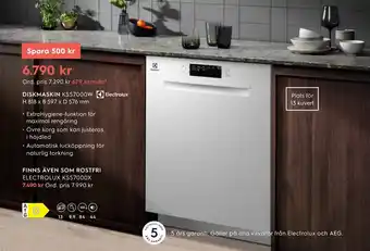 Electrolux Home Diskmaskin erbjuda