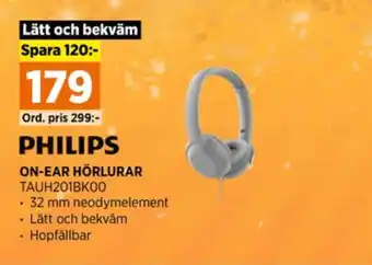 Power Philips headset erbjuda
