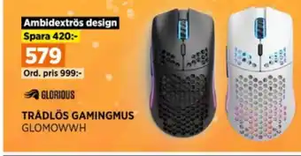 Power Glorious mus erbjuda