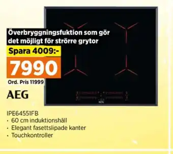 Power Aeg spishäll erbjuda