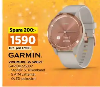 Power Garmin smart watch erbjuda