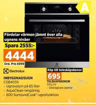 Power Electrolux ugn erbjuda