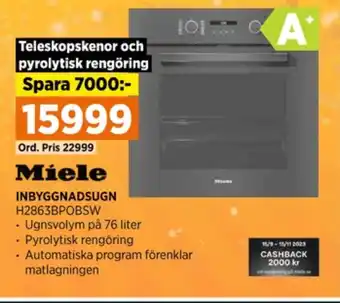 Power Miele ugn erbjuda