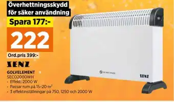 Power Senz element erbjuda