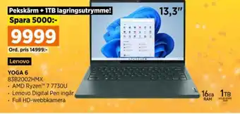 Power Lenovo laptop erbjuda