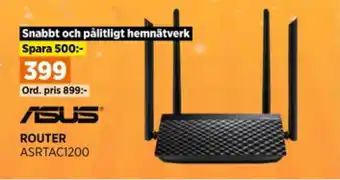 Power Asus router erbjuda