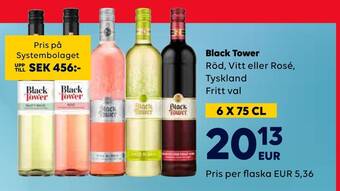 Border Shop Black tower erbjuda