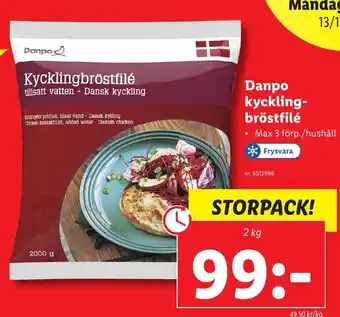 Danpo kyckling-bröstfilé