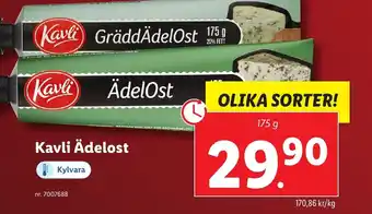 Lidl Kavli Ädelost erbjuda