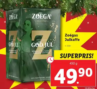 Lidl Zoégas Julkaffe erbjuda