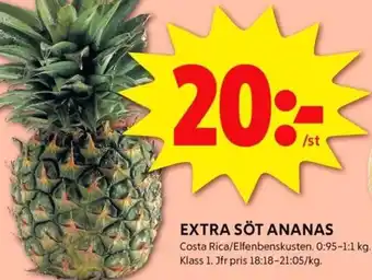 EXTRA SÖT ANANAS