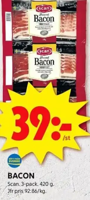 ICA Kvantum BACON Scan erbjuda