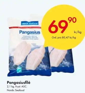 Snabbgross Pangasius Nordic Seafood erbjuda
