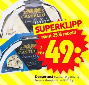 ICA Supermarket Dessertost Castello erbjuda