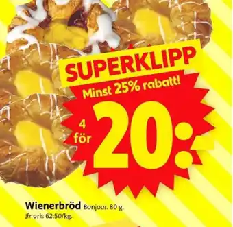 Wienerbröd Bonjour