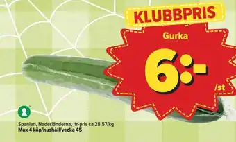 Östenssons Gurka erbjuda