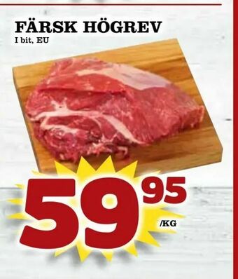 Färsk högrev