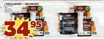 Matvärlden Tensta Grillkorv • delikorv erbjuda