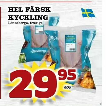 Matvärlden Tensta Hel färsk kyckling erbjuda