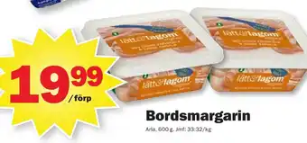 Pekås Bordsmargarin Arla erbjuda