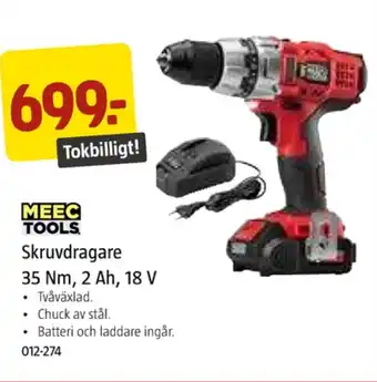 Jula Meec tools borr- och skruvdragere erbjuda