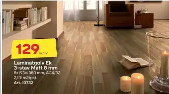 Byggmax Barlinek laminatgolv erbjuda