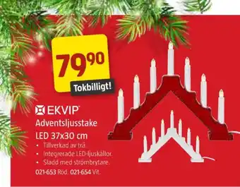 Jula Ekvip adventsljusstake erbjuda
