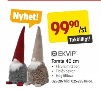 Jula Ekvip jultomte erbjuda