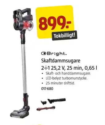 Jula Bright dammsugare erbjuda