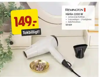 Jula Remington hårfön erbjuda