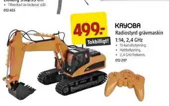Jula Kayoba radiostyrda leksaker erbjuda