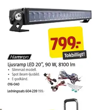 Jula Hamron arbetslampor erbjuda