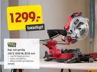 Jula Meec tools kap- & gersåg erbjuda