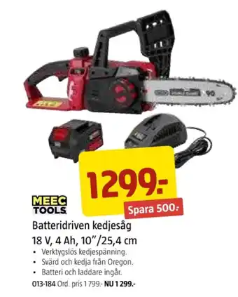 Jula Meec tools kedjesåg erbjuda