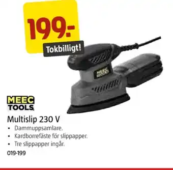 Jula Meec tools slipmaskin erbjuda