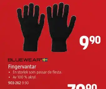 Jula Bluewear arbetshandskar erbjuda
