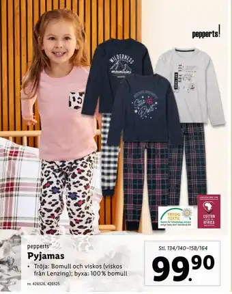 Lidl Pyjamas erbjuda