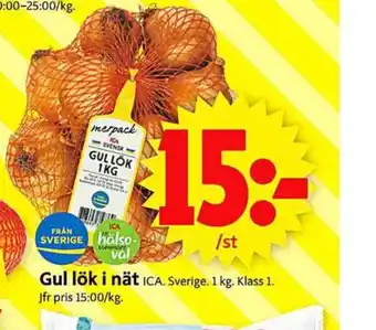 ICA Supermarket Ica lök erbjuda
